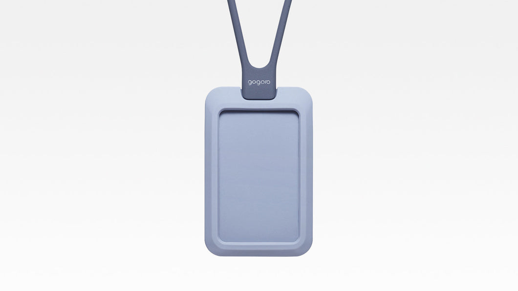 GOGORO 雙色鑰匙卡套（原色灰）